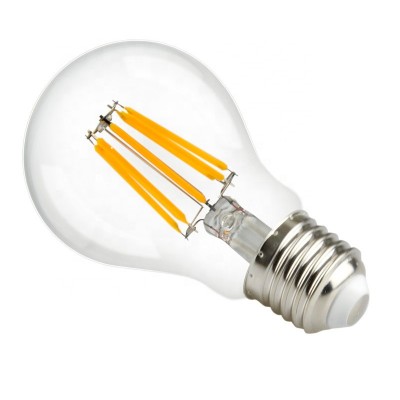 B22 E27 6W A60 LED Filament Bulb with Ce RoHS