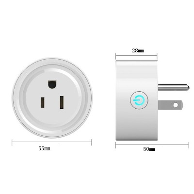 Smart WiFi Power Electrical Plug with Alexa Google Home