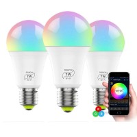 Amazon popular WiFi Led Bulb 9W RGB Smart LED Light Bulbs Alexa and Google