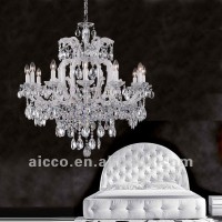 Aicco Wedding White Luxury Modern Cristal Crystal Maria Theresa Chandelier Lighting Lamp 56416