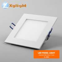 6w 120*120mm Square led panel lamp fitting cut size 105mm recessed led grid light