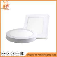 Professional OEM/ODM slim led panel light 24W, small Round&Square led light panel with CE& Rohs